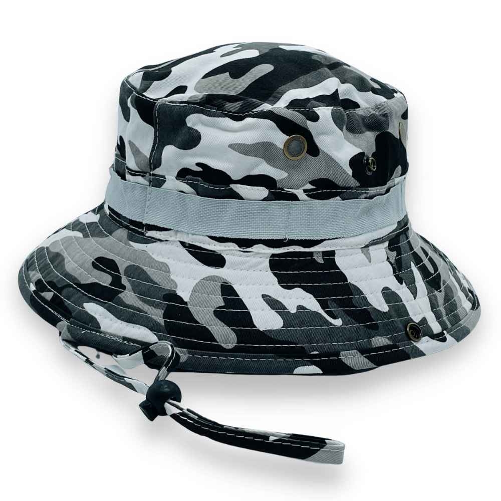 Desert Bucket Hat Grey Camo M/L
