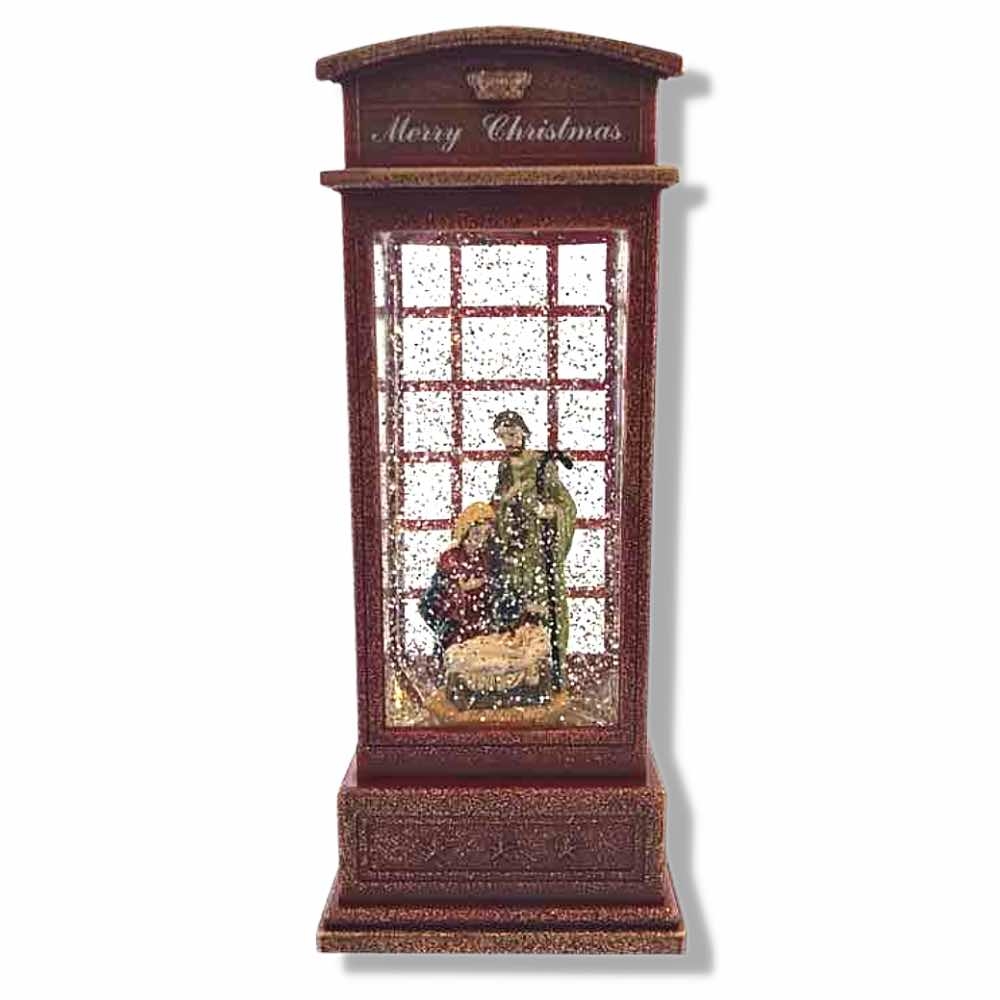 Xmas Phone Booth Nativity