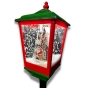 SANTA &THE WINDMILL LAMP STAND